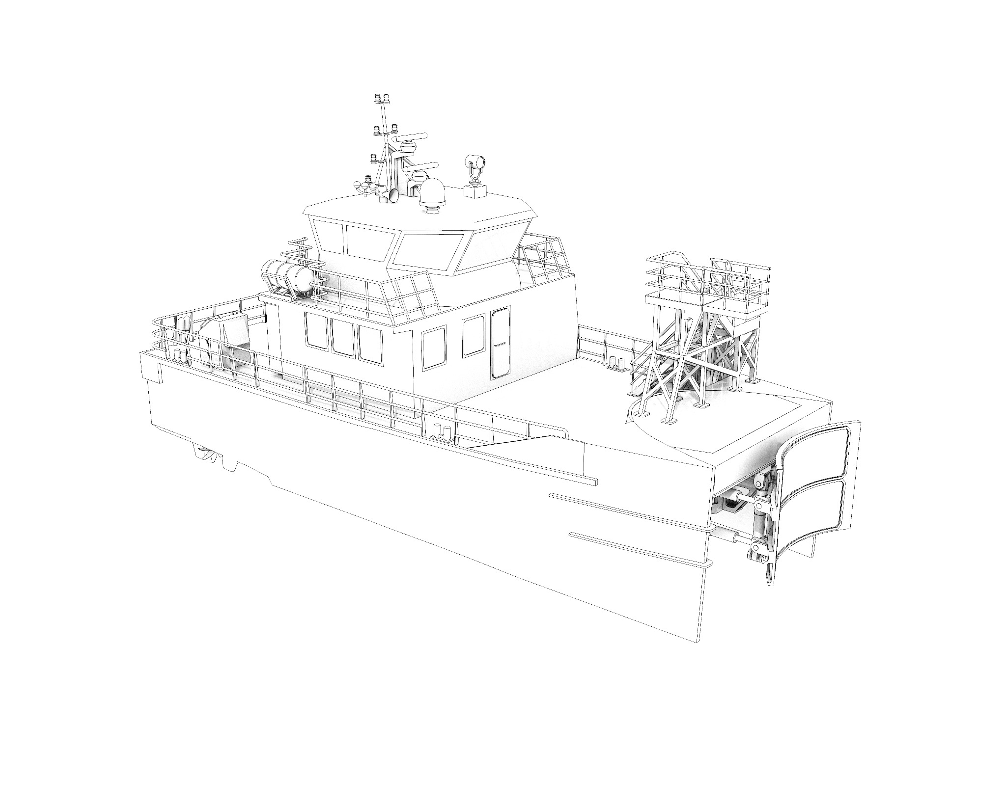Waddenzee offshore suction system, engineering view 4